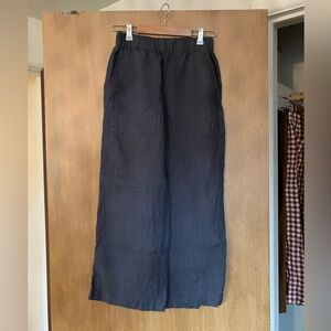 NWOT Not Perfect Linen PUGLIA Pants in Grey Blue - PRICE FIRM
